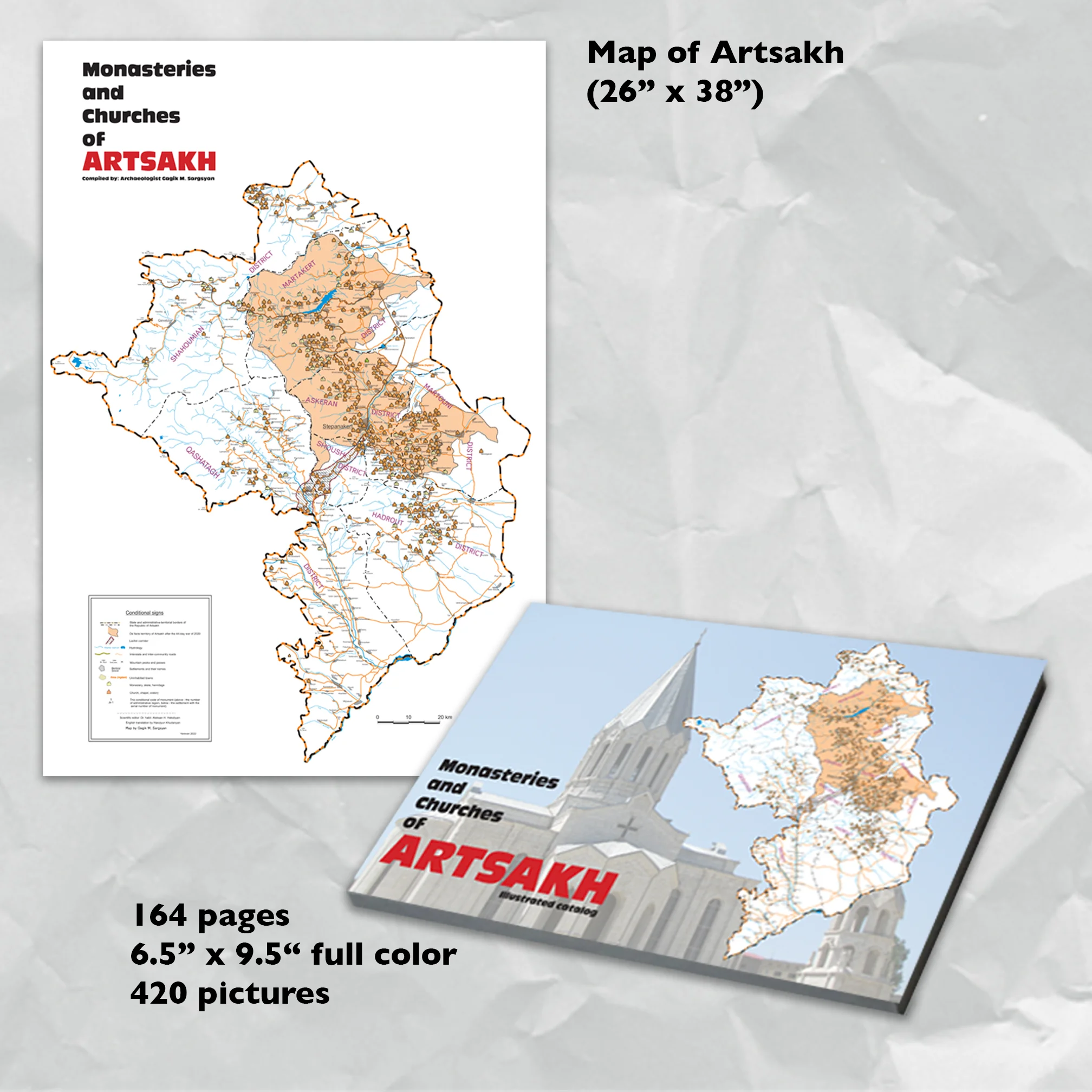 Monasteries and Churches of Artsakh + Map of Artsakh - Image 2